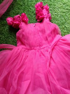 Beautiful Pink Baby Frocks For Party