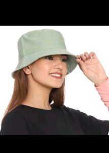 A Yellow Bucket Hat