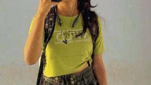 Green Graphic Tee 💫