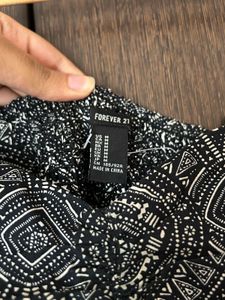 Patterned Mini Dress