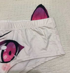 Anime Face Panties with Ears