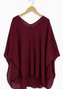 Burgundy Tunic Top