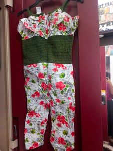 Floral Jumpsuit