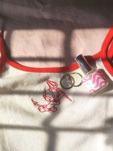 Devil Graphic Crop Tank Top