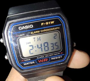 CASIO F-91W ORIGINAL WATCH