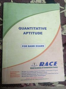 Quantitative Aptitude Book
