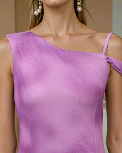 Elegant Purple Maxi Dress