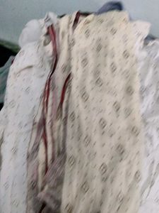 Light Blue Embroidered Kurti