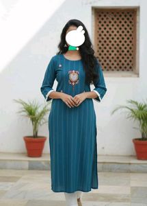 Elegant Embroidered Kurta