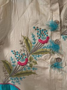 Kolkata Embroidered Kurta