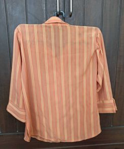 Striped Button-Down Shirt