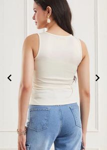 Shein buttoned  sleeveless top