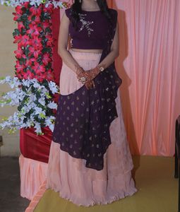 indo Westdrn Type Lehenga