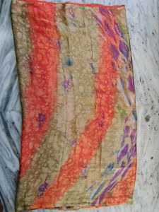 Printed Saree with blouse