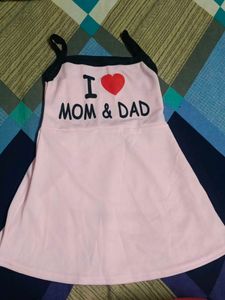 Cute 'I Love Mom & Dad' Dress