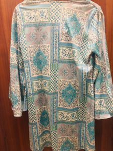 Patterned Mini Dress