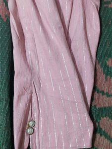 Khadi Cotton Kurta With Pant