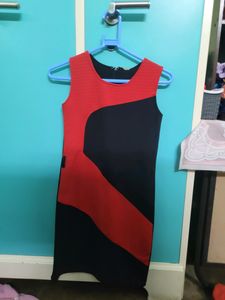 Colorblock Mini Dress