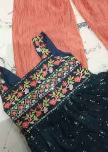 Brand New Girls Party Wear Shrara Suit