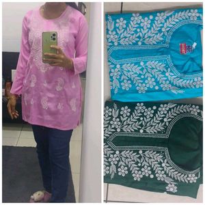 Lucknow Short Cotton Kurti