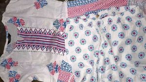 White Kurta Set Without Dupatta