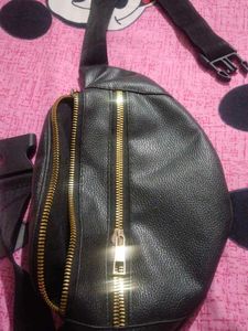 Black Fashion Fanny Pack