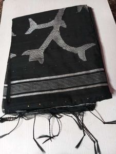 New Single Cotton Silk Saree Without Blouse