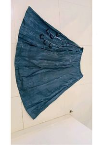 Shiny Greay  Skirt