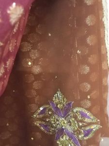 Designer Saree With Blouse Combo