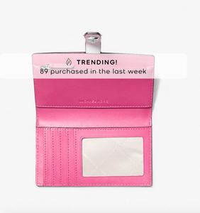 Michael Kors Pink Zebra Print Wallet