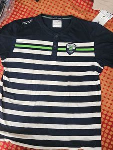 Striped Casual Tshirt Very Soft Cotton Material