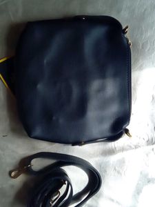 Stylish Navy Blue Crossbody Bag