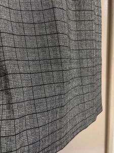 “Bossini” Gray Plaid Shirt Dress