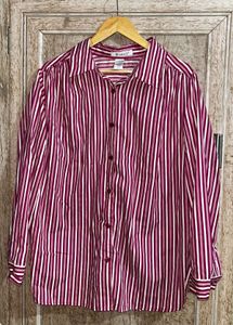 (⚡️SALE⚡️)💗🫣Striped Button-Down Shirt