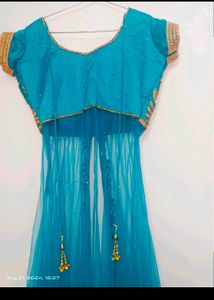 Elegant in Blue: A Timeless Tradition