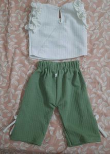 3 Coord Sets For Infant Girls 6 To 12 Months
