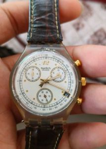 Swatch Chronograph Rare Men's Watch