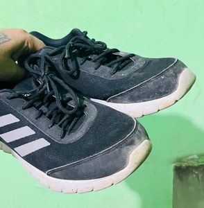 Adidas Running Shoes - Black &amp; White