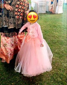 Mark And Mia Pink Girls Gown