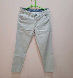 Casual Beige Pants