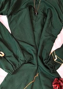 Mid Full Sleeves Bodycon Dress