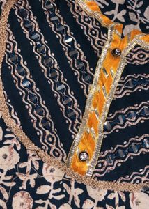 COTTON PEPLUM GARARA SET