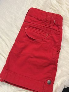 Hot Red Skirt For Girls