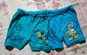 Cute Cartoon Print Shorts