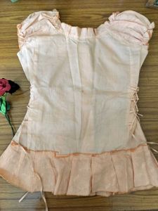 Peachy corset top