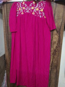 Pink Midi Dress