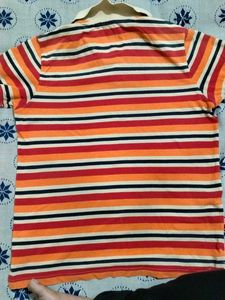 Striped Polo T-Shirt