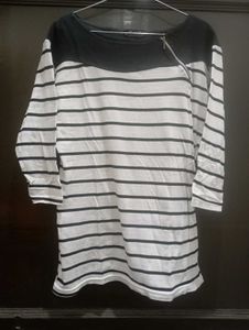Striped Long Sleeve Top