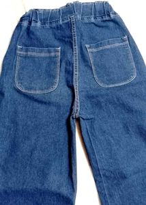 Blue High Waisted Denim Jeans 👖