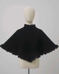 black phoncho sweater for women🍒